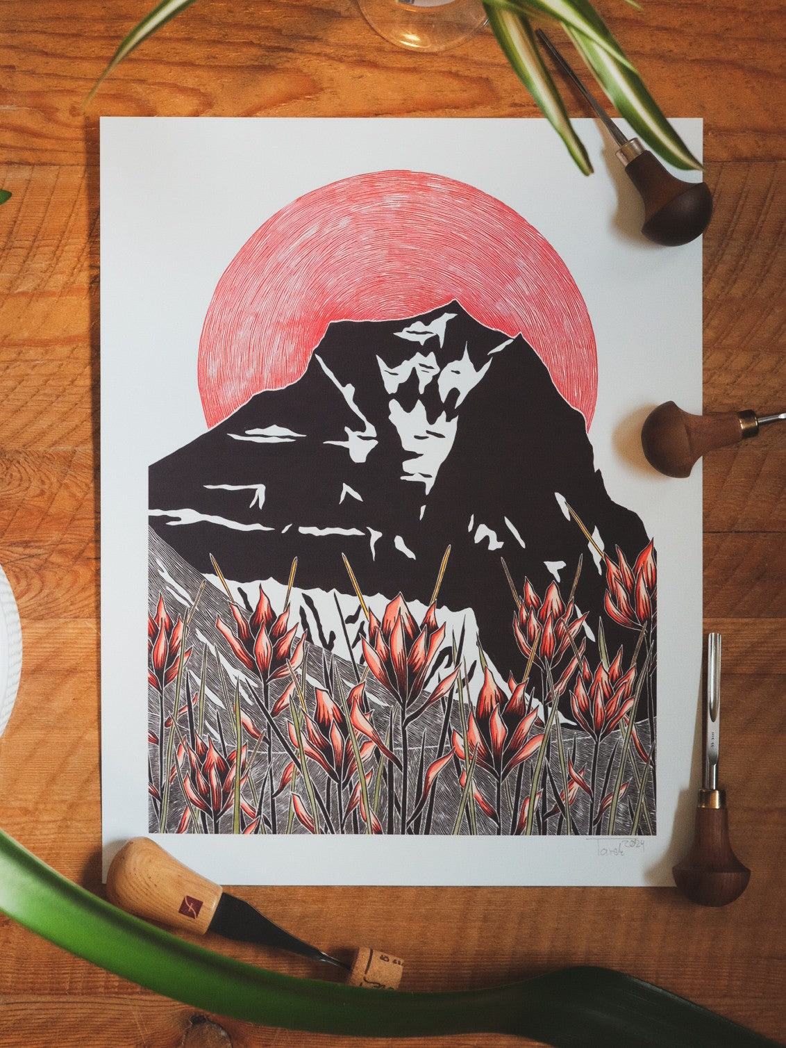 Going to the Sun Digital Print