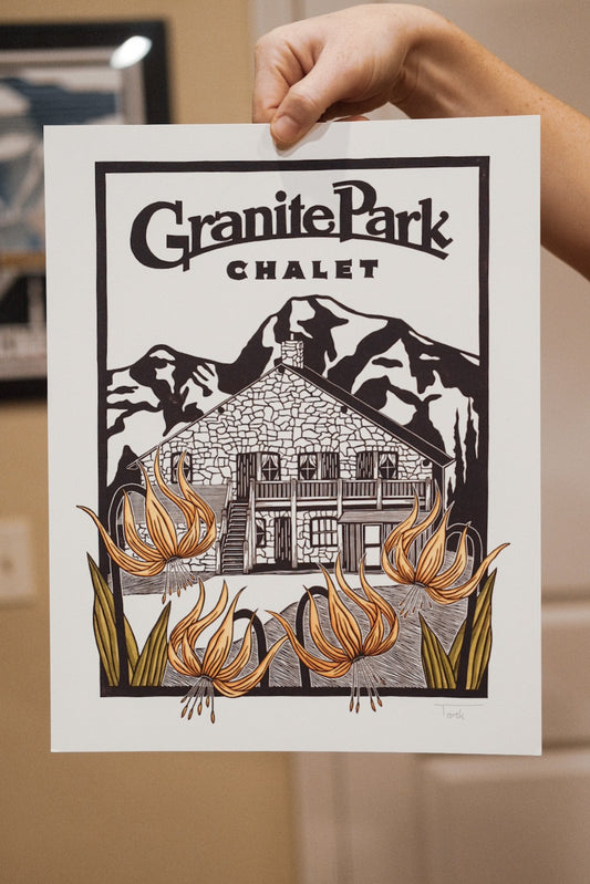 Granite Park Chalet Digital Print