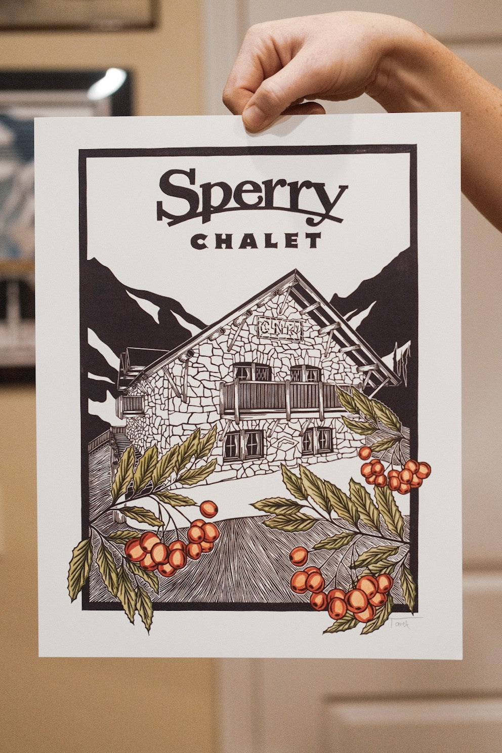 Sperry Chalet Digital Print